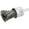 Brosse-pinceau acier torsadée 6mm 20x29x0,35mm format