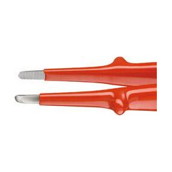 Brucelles haute précision vde pointues rondes 145mm knipex