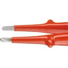 Brucelles haute précision vde pointues rondes 145mm knipex
