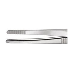 Brucelles haute précision nickelées rondes 120mm 3 mm knipex