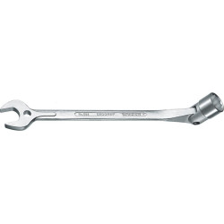 Clé à fourche et à douille 19mm gedore