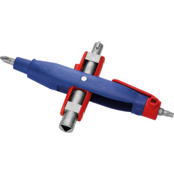 Clé d'armoire de distribu tion knipex