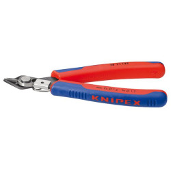 Pince coupante diagonale electronique super knips forme 7 125mm knipex