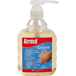Savon arma creme flacon pompe 450 ml
