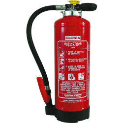 Extincteur a poudre pd6ga 6kg abc 2111.2069 412006