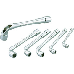 Cle a pipe debouchee 6/12 pans 25 mm
