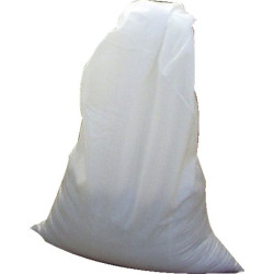 Sac a gravats blancs polypropylene tisse 70 grs/m² - 550 x 950 mm