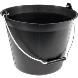 Seau plastique 11 l anse 5,3 mm avec poignee