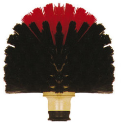 Tete loup vinyl.boule +douille