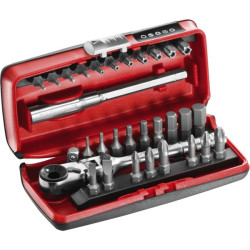 Composition vissage 1/4'' avec cliquet compact flex