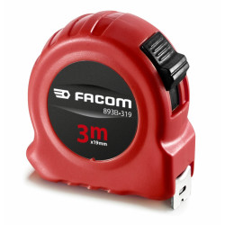 Mesure 5 m avec blocage, ruban nylon 19 mm, double faces