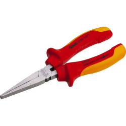 Pince bec plat isolee 160 mm