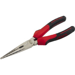 Pince bec demi rond droit bimatiere 160 mm