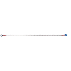 Longe ld 11 2m-b-b longe drisse longueur 2 metres extremites bouclees
