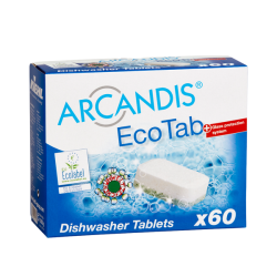 Arcandis-ecotab tablettes lave-vaisselle paquet 60 pieces