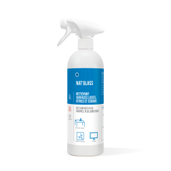 Nettoyant surfaces lisses vitres et ecrans nat'glass (ecocert) - 750 ml / fr