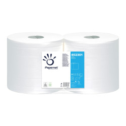 Colis de 2 bobines industrielles blanche 1000 ft 23.4x30.2cm