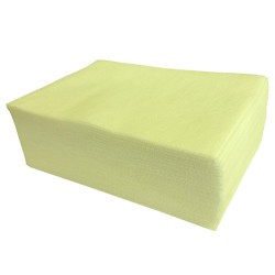 Lavette SUPER jaune 50 x 35 cm carton de 150