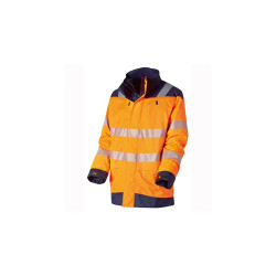 Parka intemperies hv orang/marine tm