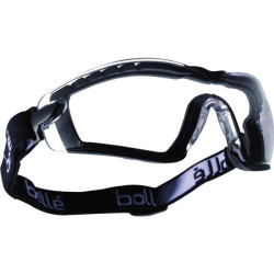 Lunettes Cobra Hybride Verre incolore Monture noir