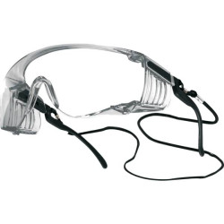Surlunette squale antirayure anti buee - polycarbonate - avec cordon