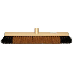 Balai industrie coco naturel renfortmoustache long, 60 cm
