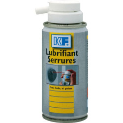 Lubrifiant serrures longue duree aerosol 100 ml net