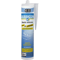 Gebsicone w2 cartouche 310 ml blanc