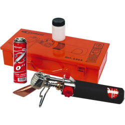 Fer couvreur autonome: coff fer364+c.gaz+fl100ml