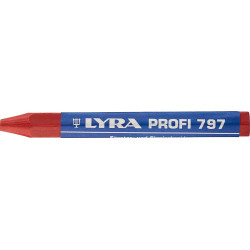 Craie de forestier et de marquage 797 rouge 12 pièces lyra
