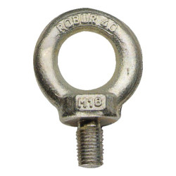 Anneau de levage male court zingue diam, 8 mm - cmu 140 kgs