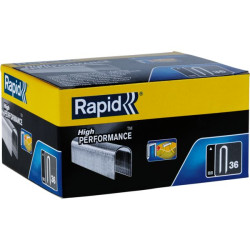Agrafe n°36 pour agrafeuse r36 14 mm - boite de 1000