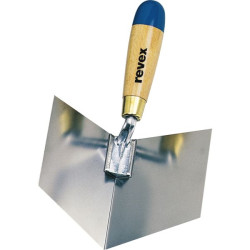 Truelle angle int inox 120