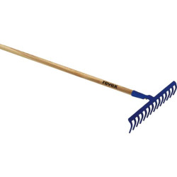 Rateau douille forgee dents courbes 14 dents emmanche 1500 x 28