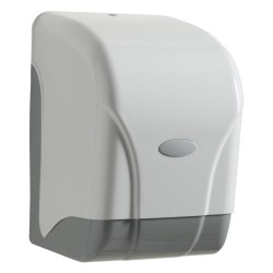 Distributeur main a devidage central blanc 26 x 37 25,5 cm