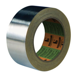 Ruban adhesif aluminium 50 110 c. aluminium. 75mmx50m.