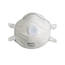 Masque jetable ffp3 avec soupape boite de 5