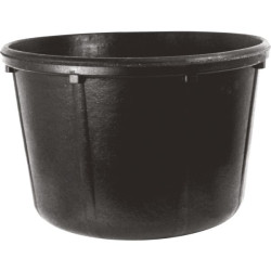 Auge platrier 50 litres caoutchouc arme