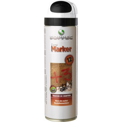 Traceur chantier marquage provisoire promarker noir 500 ml 141532+
