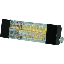 Chauffage radiant infrarouge electrique ipx5 - 1500 w 470 x 135