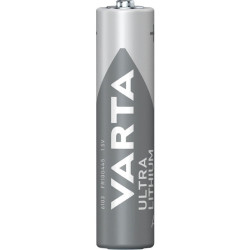 Piles lithium varta 2 x lr03 - aaa
