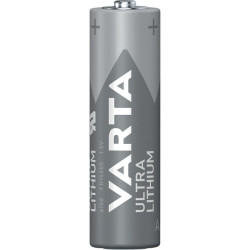 Piles lithium varta 2 x lr6 - aa