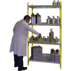Serie r - rayonnage de sécurité en