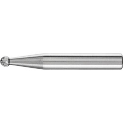 Fraise sur tige carbure forme sphérique 0403 3plus 6mm 4x3mm pferd