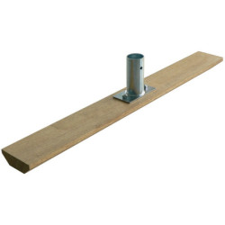 Racloir a bitume bois biseaute 6,5x55cm