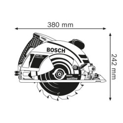 Scie circulaire GKS 190 boite carton