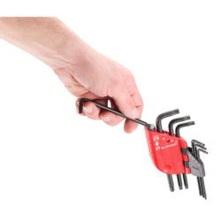 Jeu de 7 clés mâles torx/resistorx sur étui