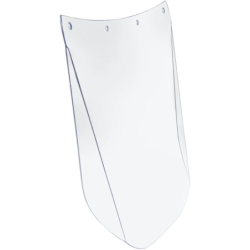 Protecteur relevable acetate anti buee 190 x 290 + serre tete -