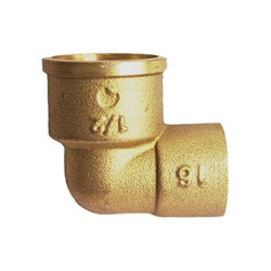 Coude fer-cuivre 90gcu f15x21 14