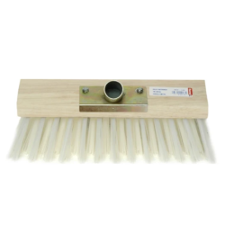Balai cantonnier pet blanc dur